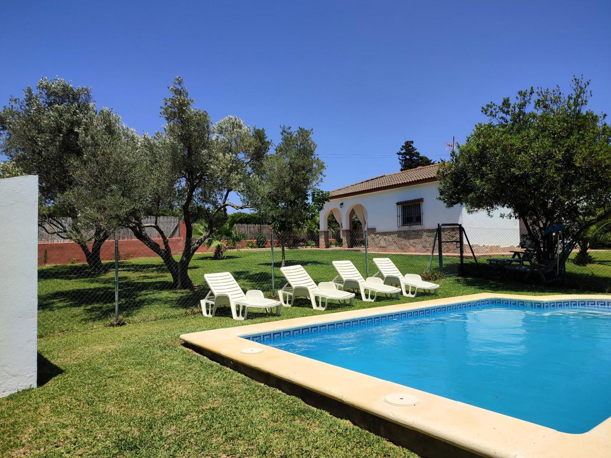 Casa Rural El Laurel Con Piscina Privada Кониль-де-ла-Фронтера Экстерьер фото